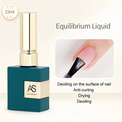 AS 15ml Base and Top Coat for Gel Polish Semi-permanent