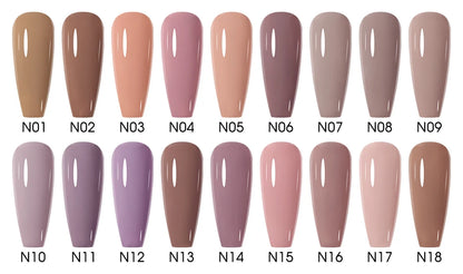NAILCO 15ml Translucent Gel Nail Polish Semi-permanent Varnish