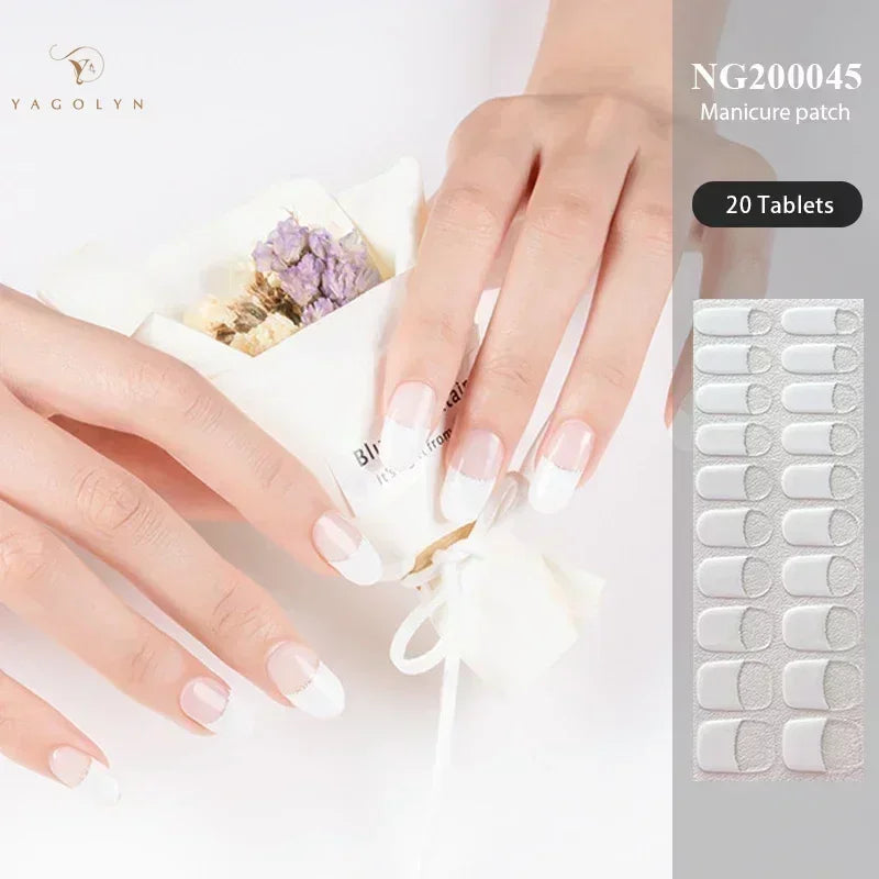1 Sheet Semi-Cured Gel Nail Strips
