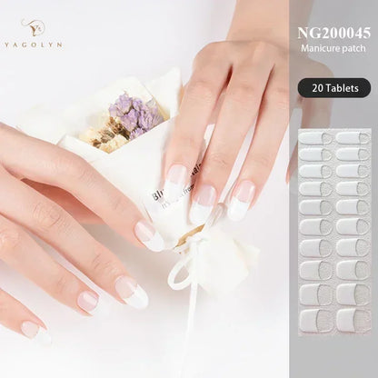 1 Sheet Semi-Cured Gel Nail Strips