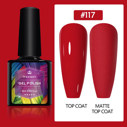 UV LED Gel Nail Polish 70 Colors Glitter 7ml