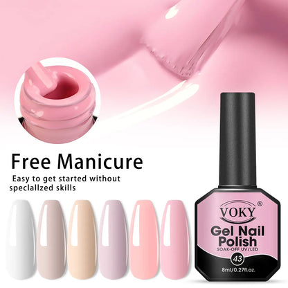 VOKY 8ml Multi-color Nail Polish Set