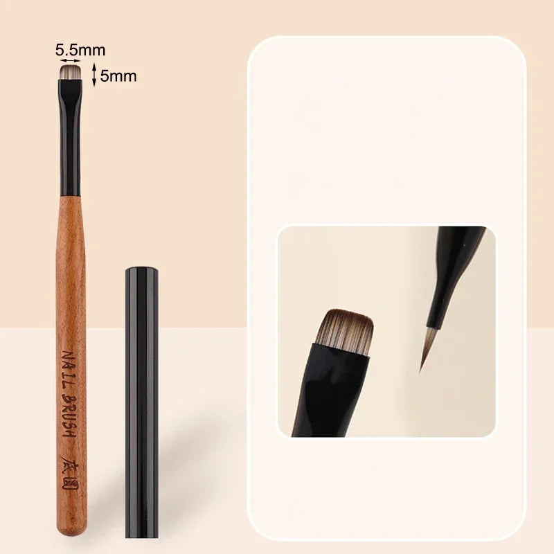 Short Hair Nail Art Brush and Painting Pen