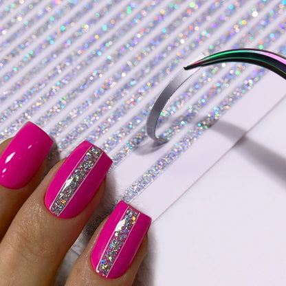 Gold 3D Nail Stickers