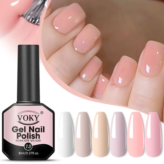 VOKY 8ml Multi-color Nail Polish Set