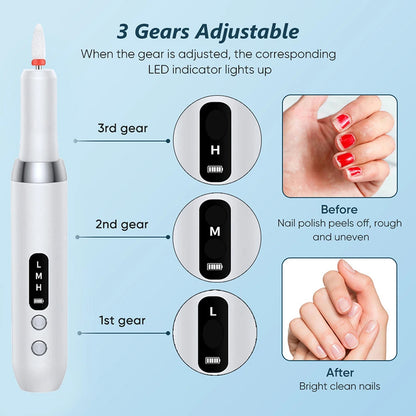 Electric Professional Nail Drill Machine 35000RPM