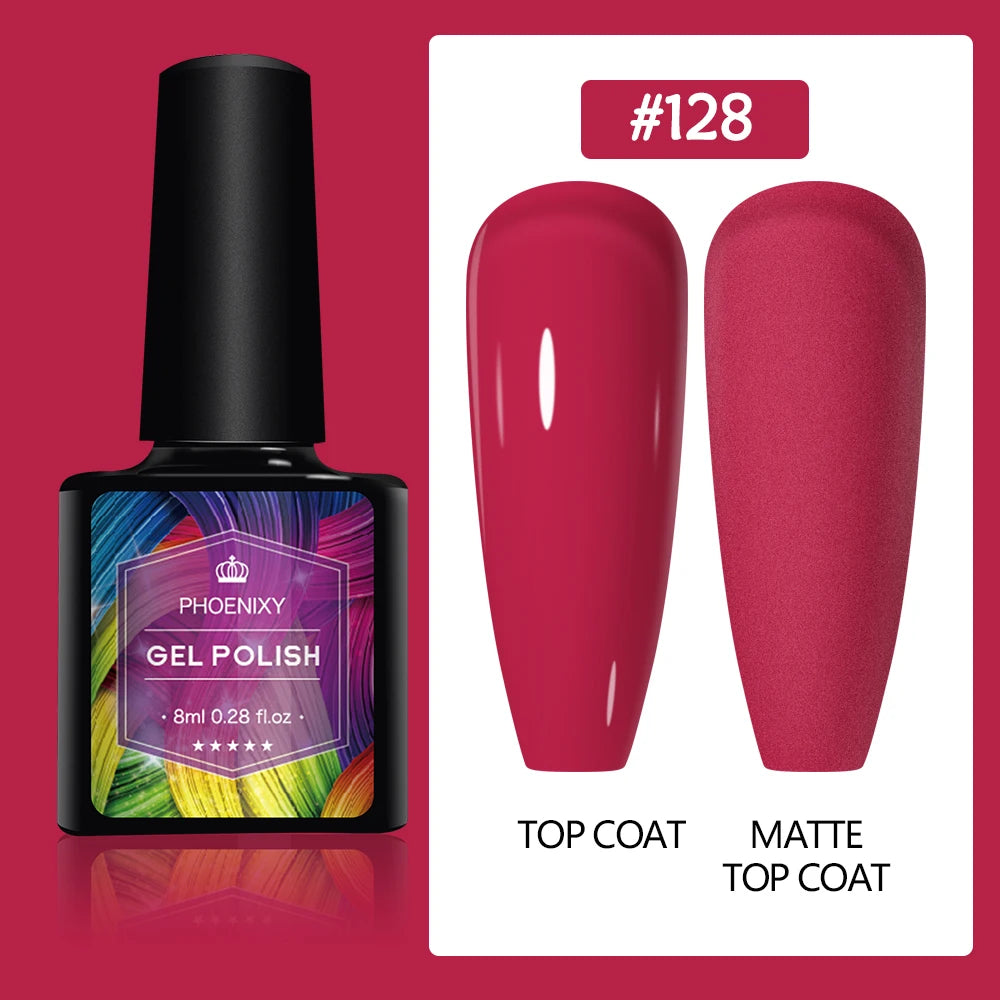 UV LED Gel Nail Polish 75 Colors Glitter 7ml