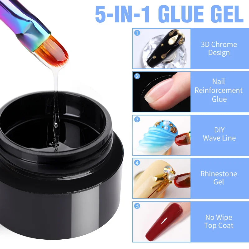 UV Painting Outline Gel Varnish Nails Art All For Manicure