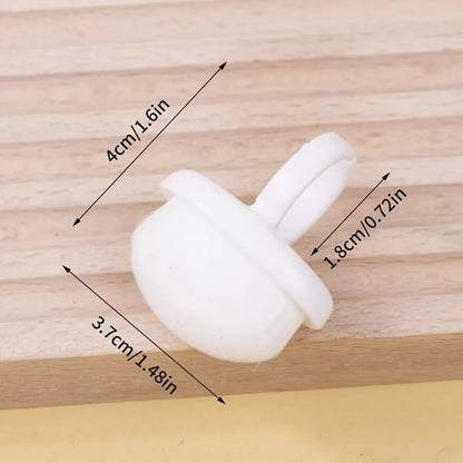 Oval Nail Art Dust Brush