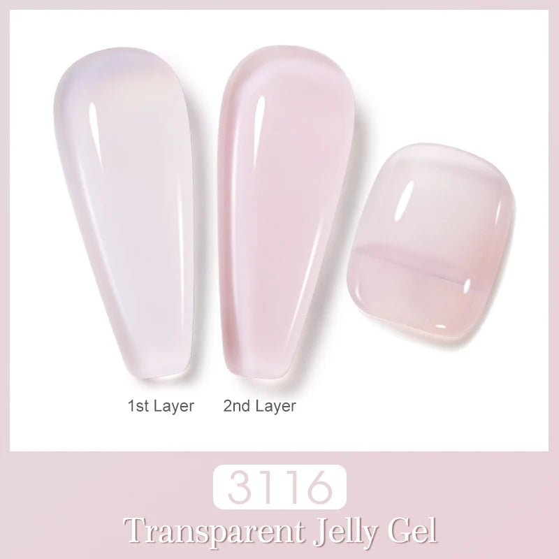 NAILCO 2pc 15ml  Jelly Color Gel Polish Set
