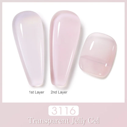 NAILCO 2pc 15ml  Jelly Color Gel Polish Set