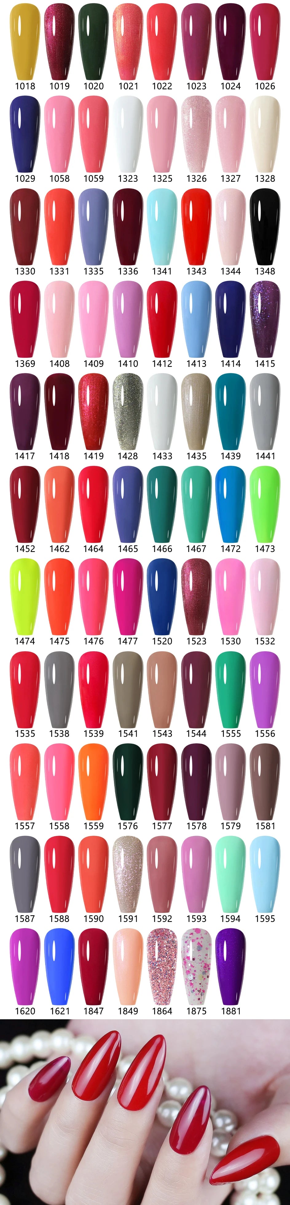 NAILCO 15ml Transparent Nude Color Series Jelly Gel Nail Polish