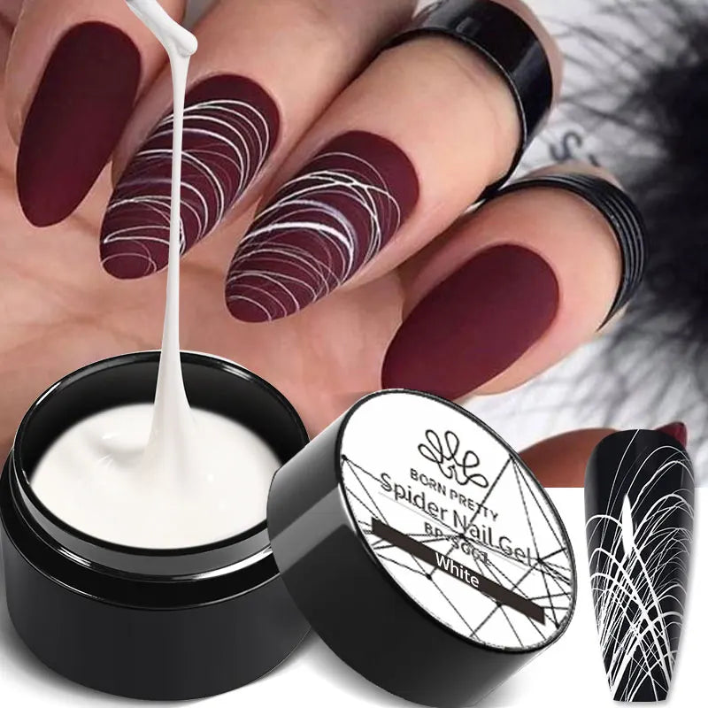 UV Painting Outline Gel Varnish Nails Art All For Manicure