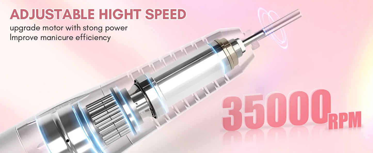 Makartt Professional Nail Drill 35000RPM