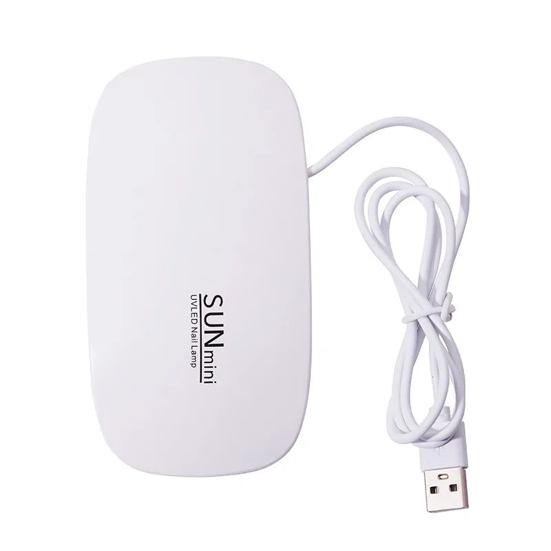 Portable Mini USB 6W 3 LED Desktop Nail Drying Lamp
