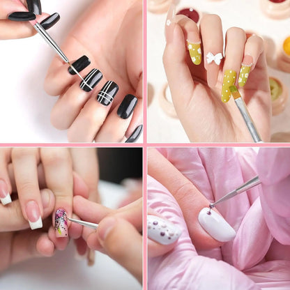 YIKOOLIN 15pcs Nail Paint Brushes Set