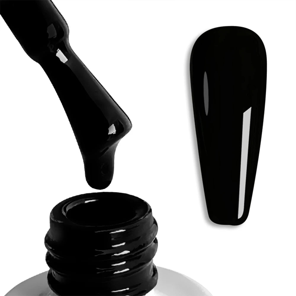 15ml FZANEST Super White and Black Gel Nail Polish