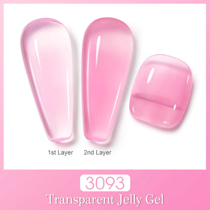 NAILCO 2pc 15ml  Jelly Color Gel Polish Set