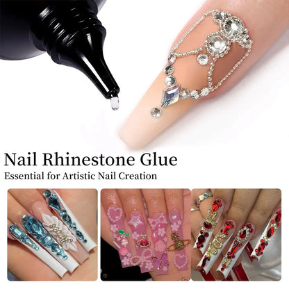 30g Nail Rhinestone Glue for Nails Super Strong