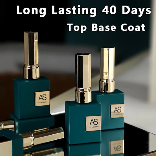 AS 15ml Base and Top Coat for Gel Polish Semi-permanent
