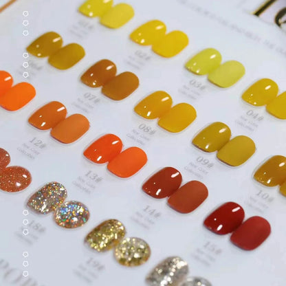 22pcs 15ml Autumn Gel Nail Polish