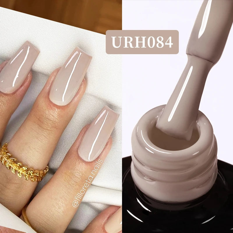 UR SUGAR 7ml Glass Bottle Color Gel Nail Polish Semi-permanent