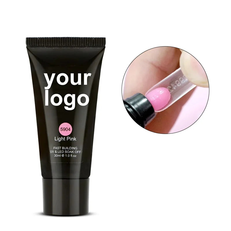 PoliGel 30ml  UV Gel Nail Polish LED 12 Colors