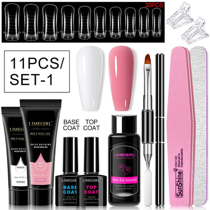 Poly Nail Gel Set for Extension Nails