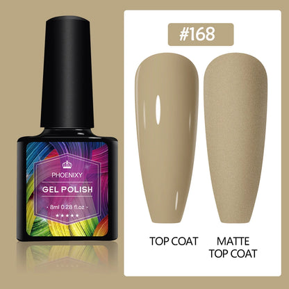 UV LED Gel Nail Polish 70 Colors Glitter 7ml