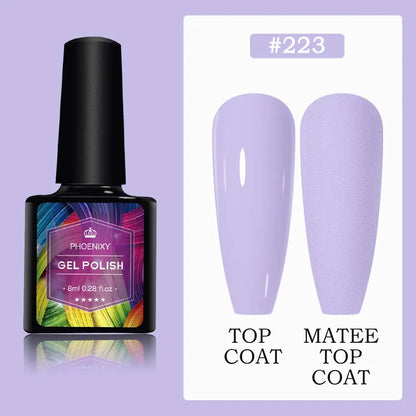 UV LED Gel Nail Polish 70 Colors Glitter 7ml