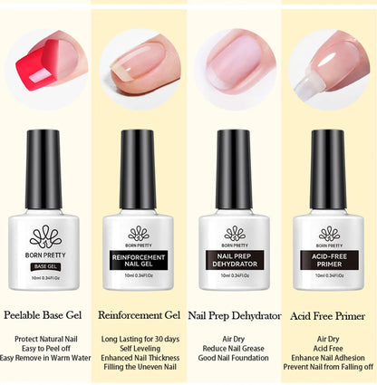 BORN PRETTY 10ml Base and Top Gel Coat