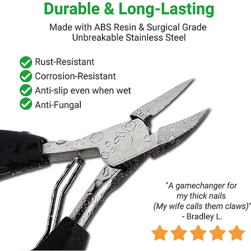 Professional Stainless Steel Toenail Cutters/Clippers
