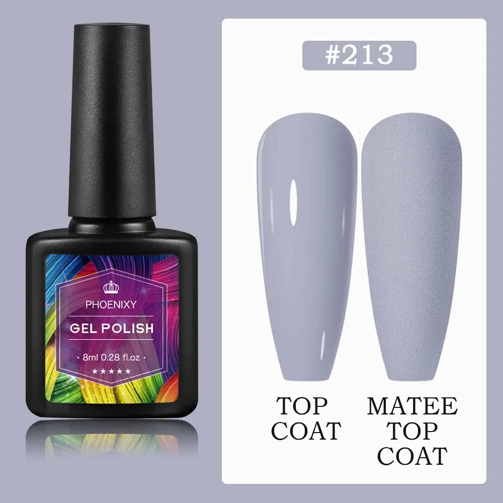 UV LED Gel Nail Polish 70 Colors Glitter 7ml