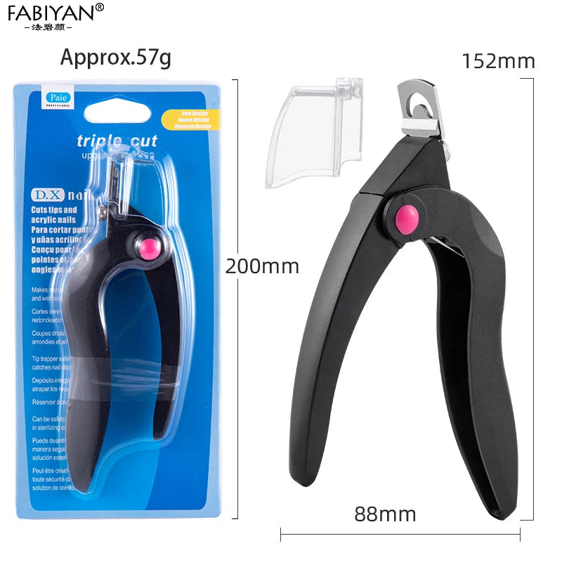 Nail Art Tips Clipper Trimmer Scissors