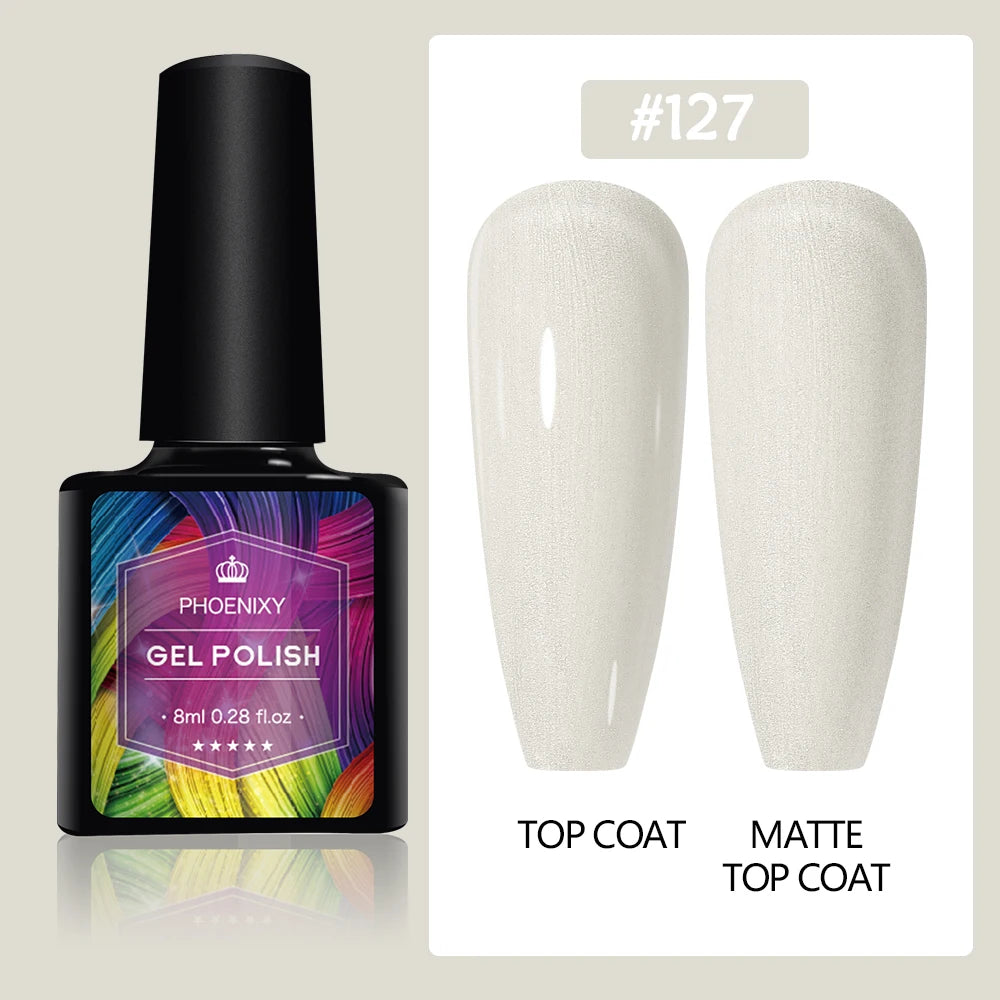 UV LED Gel Nail Polish 70 Colors Glitter 7ml