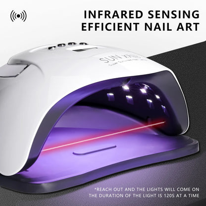 Dual Light Source Nail Lamp 66 Lamp Beads