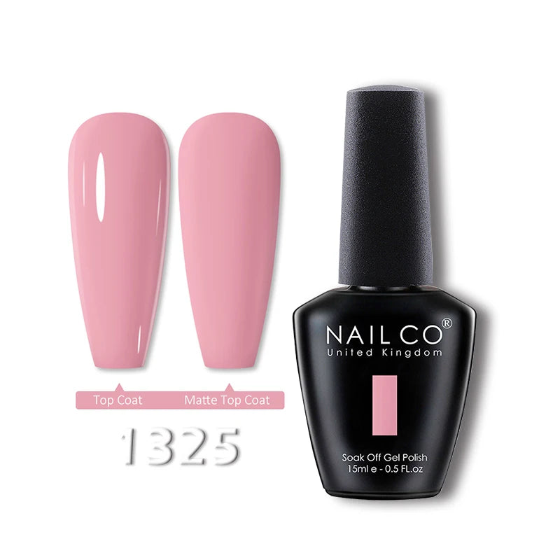 NAILCO 15ml Translucent Gel Nail Polish Semi-permanent Varnish