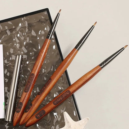 1 Pcs Triangular Brush Nails Art Brush Pen 3D