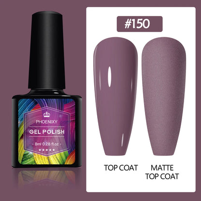 UV LED Gel Nail Polish 75 Colors Glitter 7ml