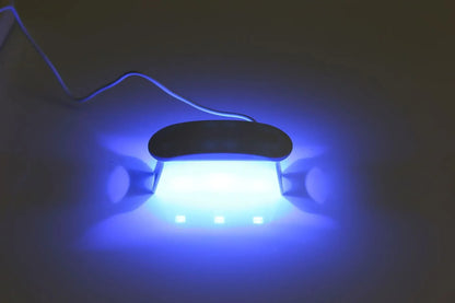 Portable 3W 3 LED Nail Dryer Lamp UV LED Nail Light