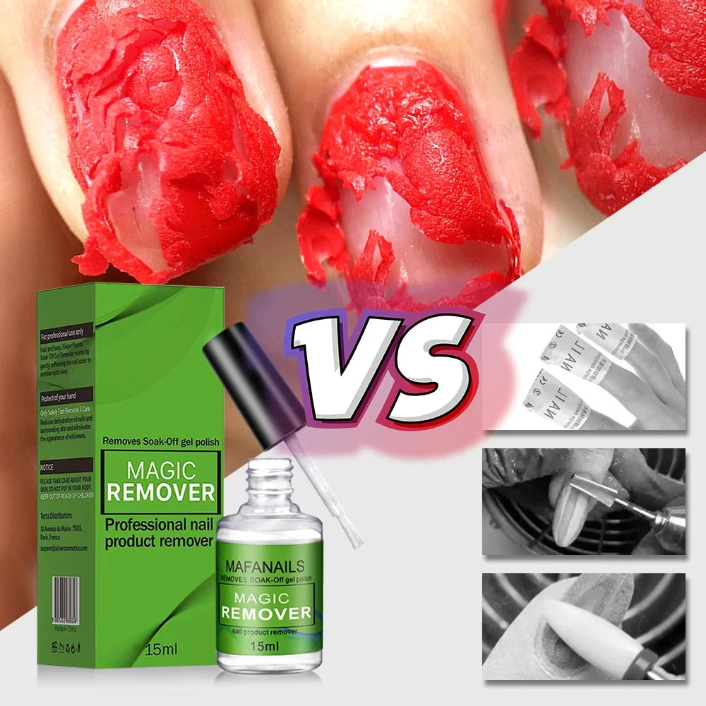 MAFANAILS 15ml Magic Nail Gel Polish Remover