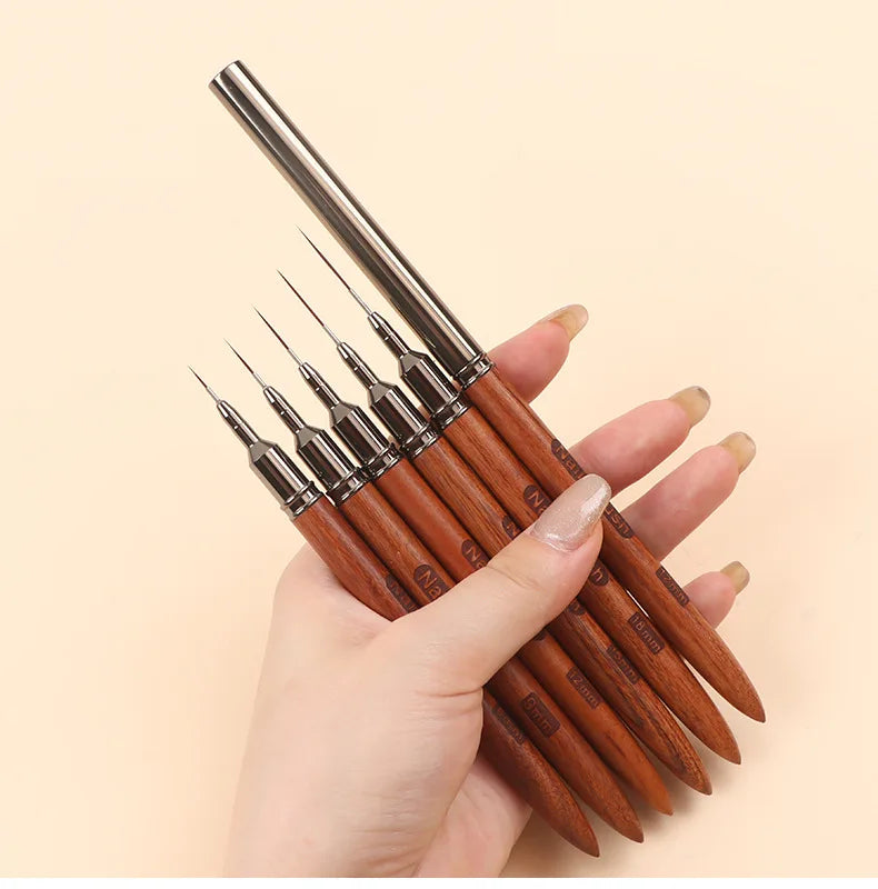 Thin Nail Liner Brush 6/9/12/15/18mm