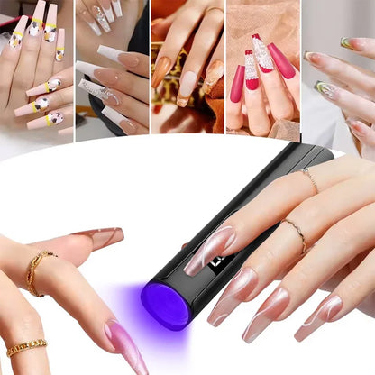 Ultra Light Portable Handheld Nail Dryer Lamp UV/LED