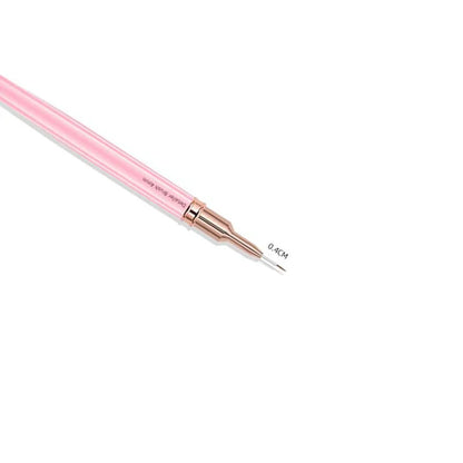 Silver Thin Nail Liner Brush 6/9/12/15/18mm