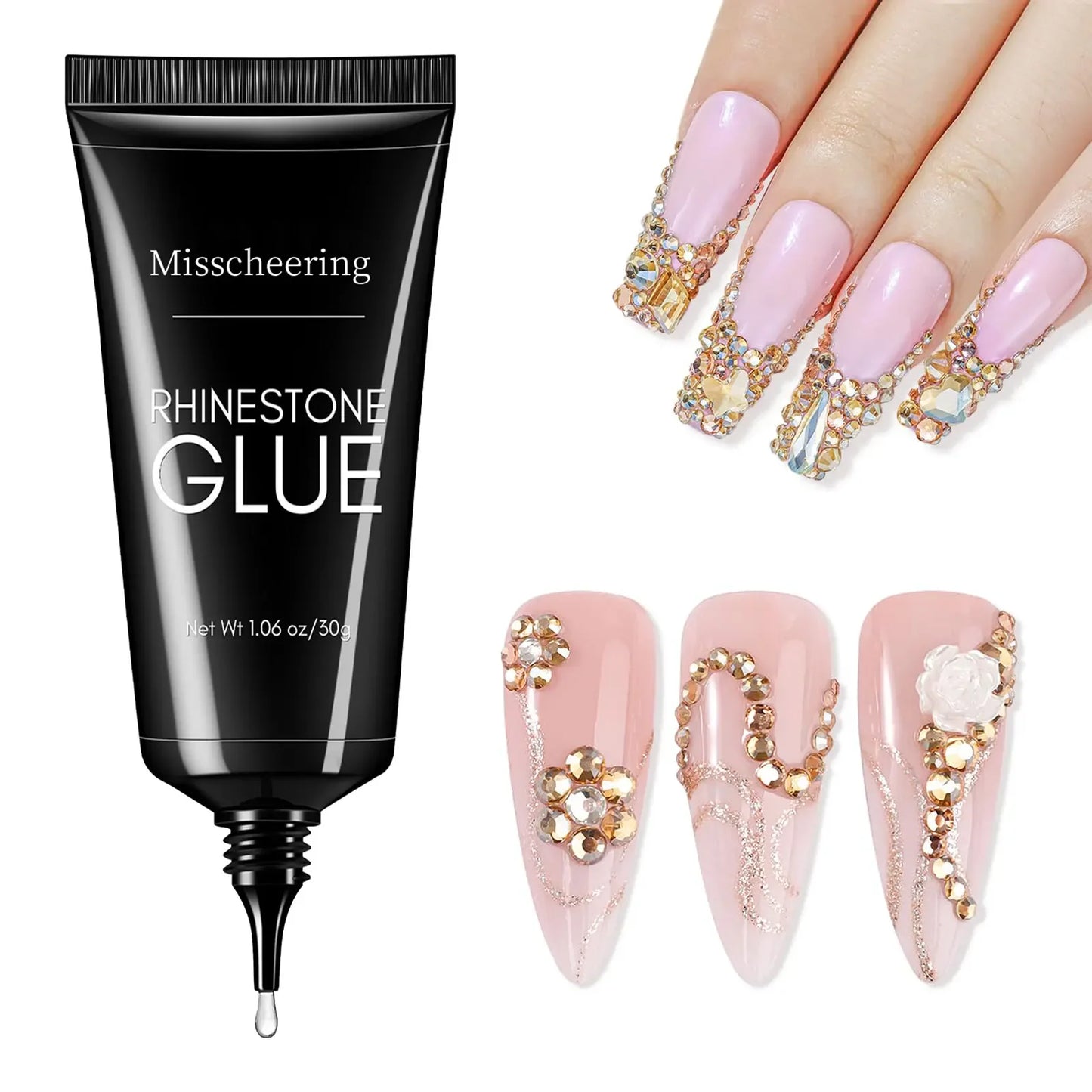 30g Nail Rhinestone Glue for Nails Super Strong