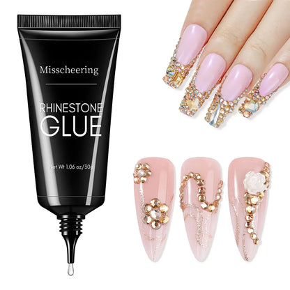 30g Nail Rhinestone Glue for Nails Super Strong