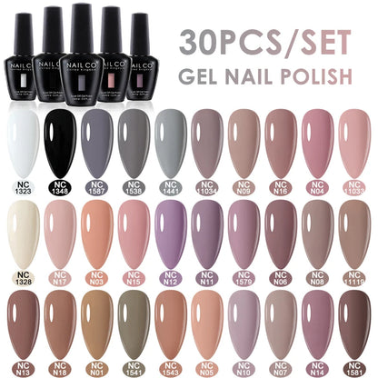 NAILCO 15ml 20/30pcs Gel Nail Polish Set