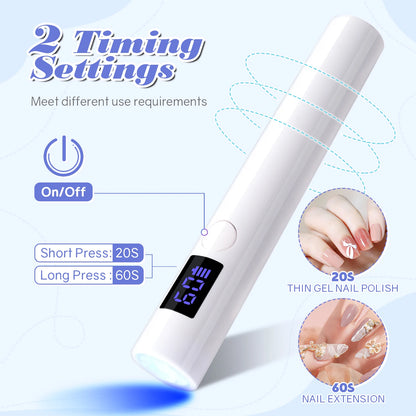 Mini Handheld UV Led Nail Lamp