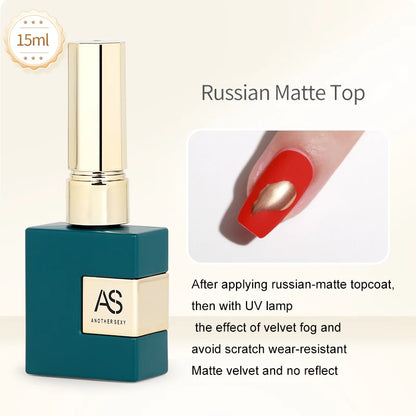 AS 15ml Base and Top Coat for Gel Polish Semi-permanent
