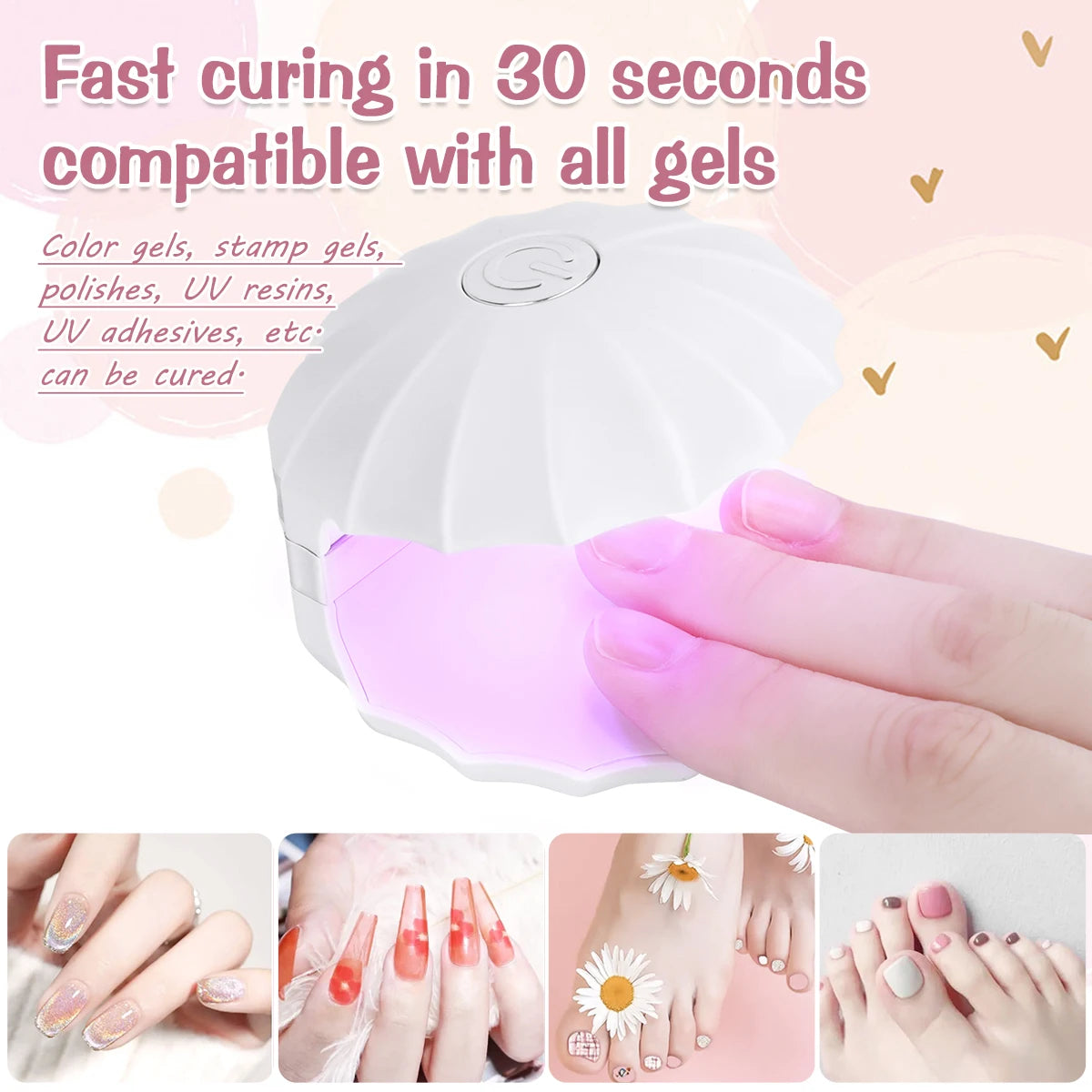 UV Light Lamps for DIY Nail